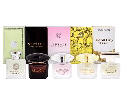 versace miniatures collection.